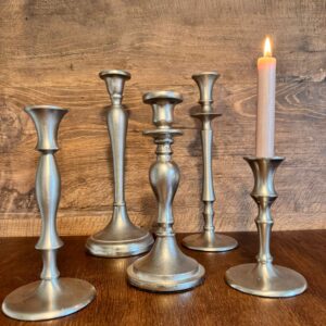 Kerzenständer aus Metall - 5Stk.