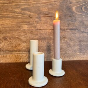 Kerzenständer aus Keramik - 3Stk.