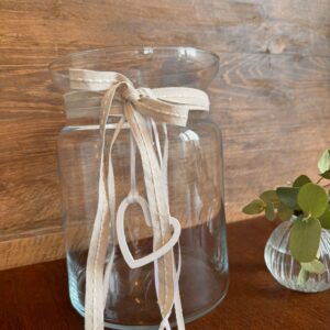 Kerzenglas / Vase - sehr gross (geschwungen)